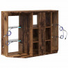 Kątowa szafka LED pod telewizor Stare drewno 100x40x68cm