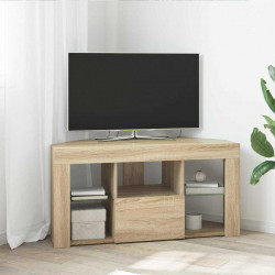 Kątowa szafka LED pod telewizor Dąb Sonoma 100 x 40 x 50 cm