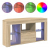 Kątowa szafka LED pod telewizor Dąb Sonoma 100 x 40 x 50 cm