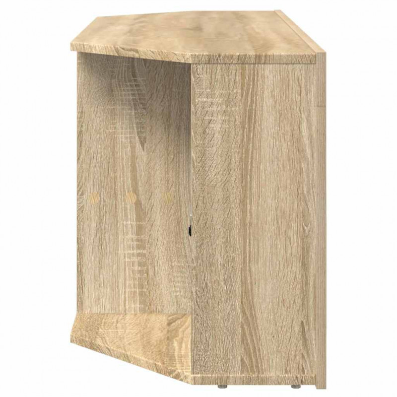 Kątowa szafka LED pod telewizor Dąb Sonoma 100 x 40 x 50 cm