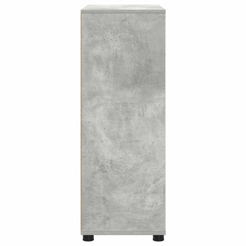 Szafka Łazienkowa z półką Betonowy szary 72,5 x 36,5 x 100 cm