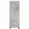 Szafka Łazienkowa z półką Betonowy szary 72,5 x 36,5 x 100 cm