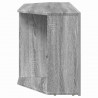 Kątowa szafka LED pod telewizor Szary Sonoma 100 x 40 x 50 cm