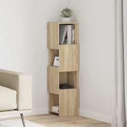 Szafka narożna Dąb Sonoma 25,5x25x102cm Materiał drewnopochodny
