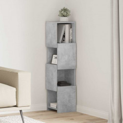 Szafka narożna Betonowy szary 25,5x25x102cm