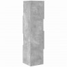 Szafka narożna Betonowy szary 25,5x25x102cm