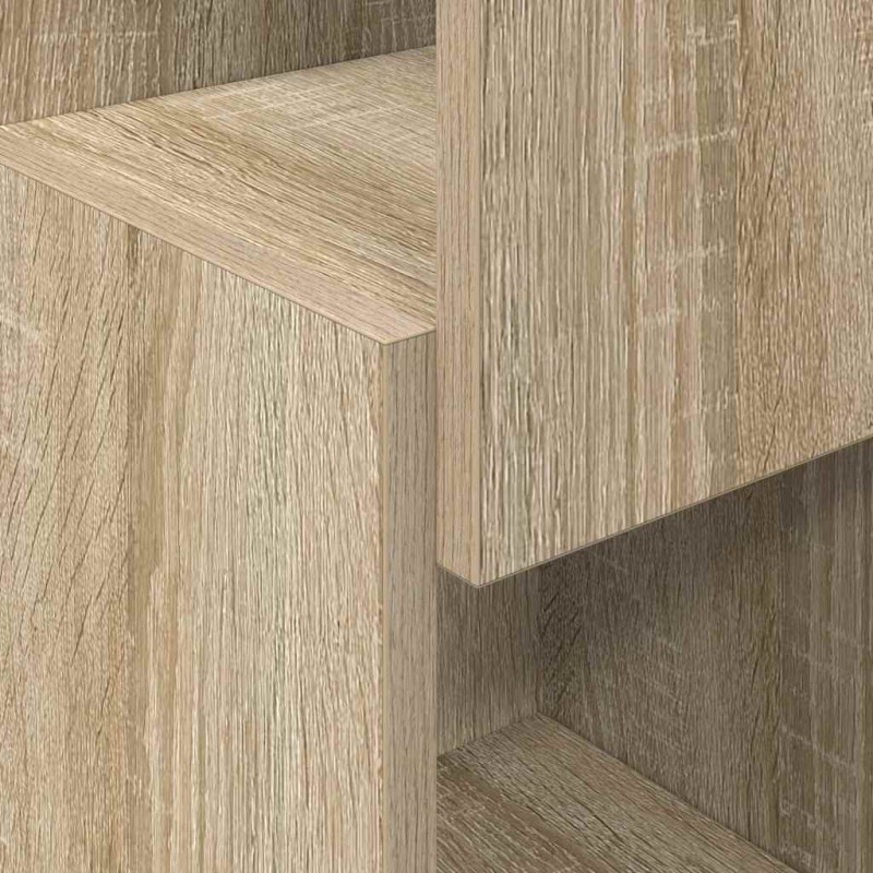 Szafka narożna Dąb Sonoma 25,5x25x80cm Materiał drewnopochodny