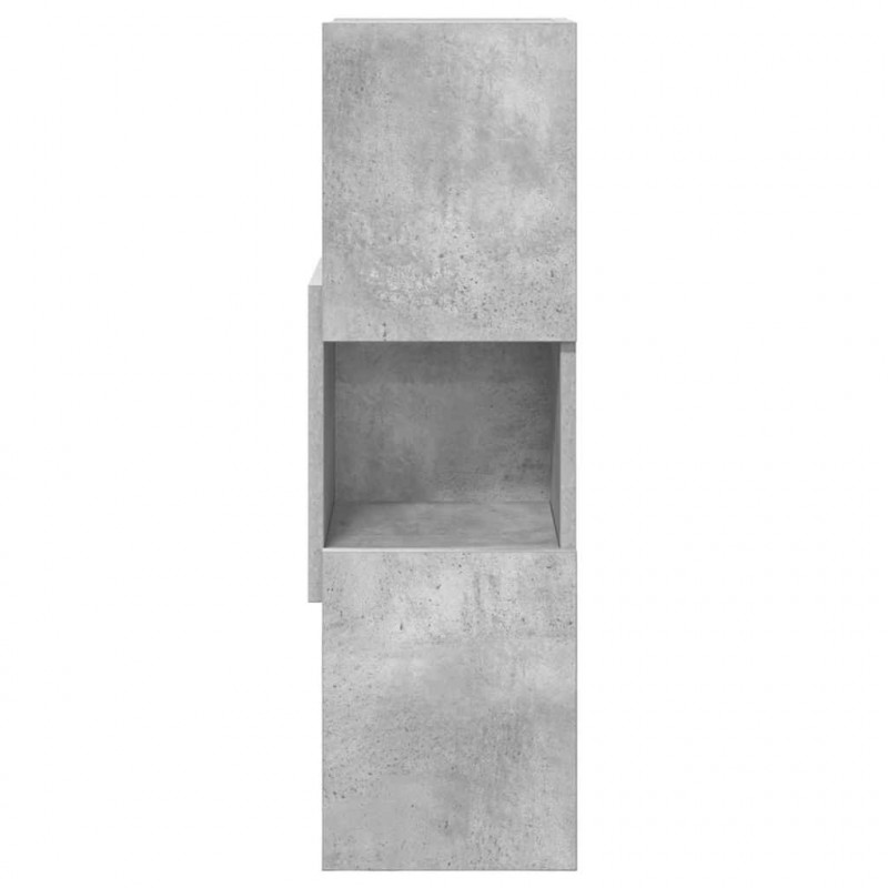 Szafka narożna Betonowy szary 25,5x25x80cm