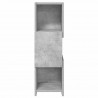 Szafka narożna Betonowy szary 25,5x25x80cm
