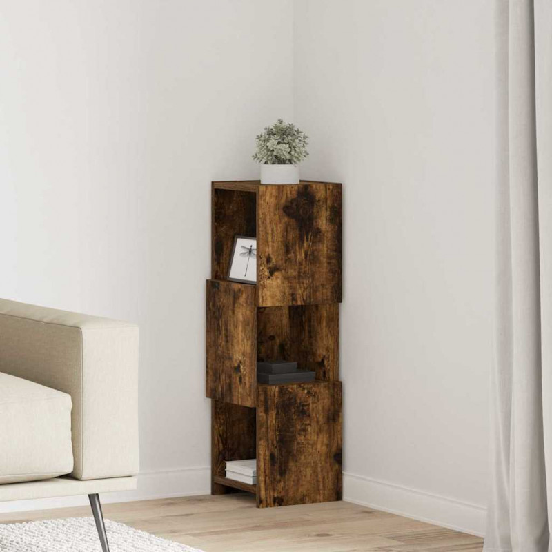Szafka narożna Dąb wędzony 25,5x25x80cm Materiał drewnopochodny