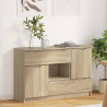 Bufet Dąb Sonoma 100 x 30 x 65,6 Materiał drewnopochodny