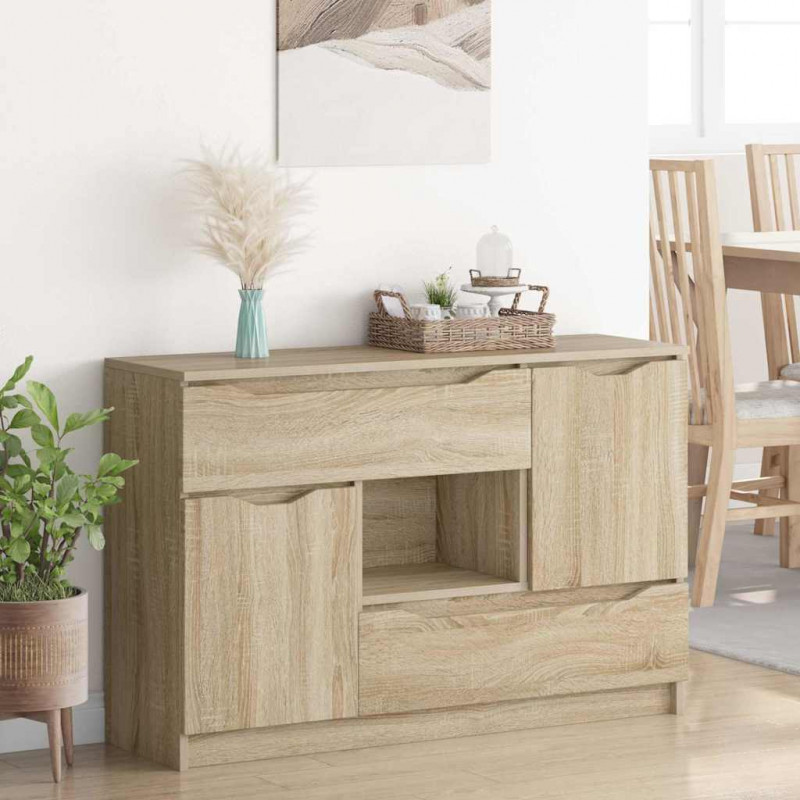 Bufet Dąb Sonoma 100 x 30 x 65,6 Materiał drewnopochodny