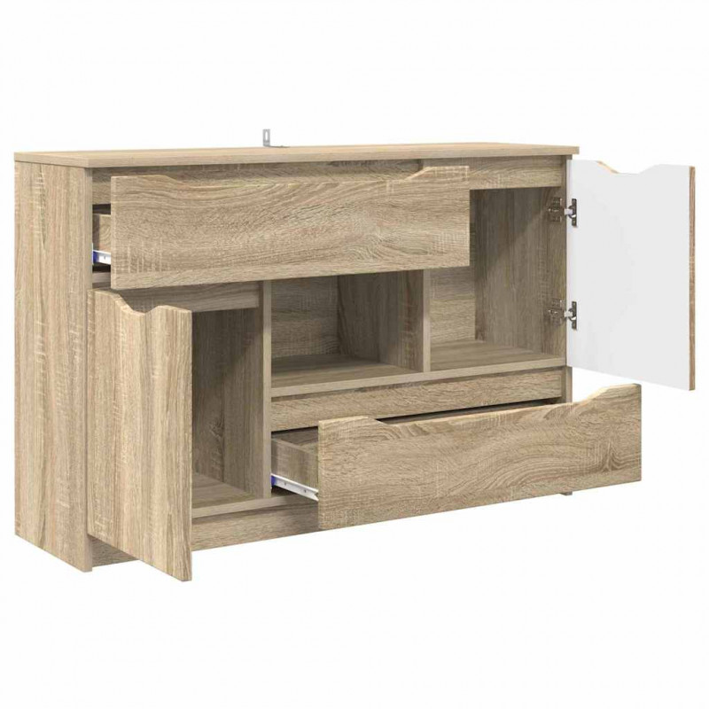 Bufet Dąb Sonoma 100 x 30 x 65,6 Materiał drewnopochodny