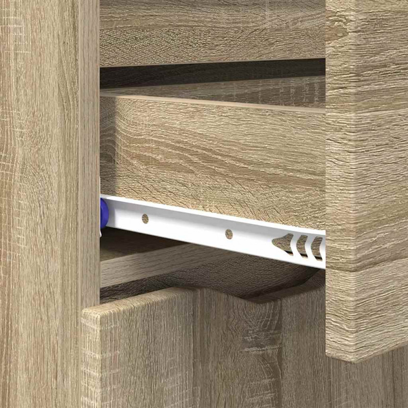 Bufet Dąb Sonoma 100 x 30 x 65,6 Materiał drewnopochodny