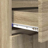 Bufet Dąb Sonoma 100 x 30 x 65,6 Materiał drewnopochodny