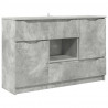 Bufet Betonowy szary 100 x 30 x 65,6 Materiał drewnopochodny