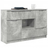 Bufet Betonowy szary 100 x 30 x 65,6 Materiał drewnopochodny