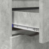 Bufet Betonowy szary 100 x 30 x 65,6 Materiał drewnopochodny