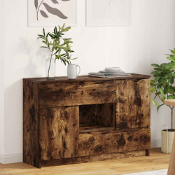 Bufet Dąb wędzony 100 x 30 x 65,6 Materiał drewnopochodny