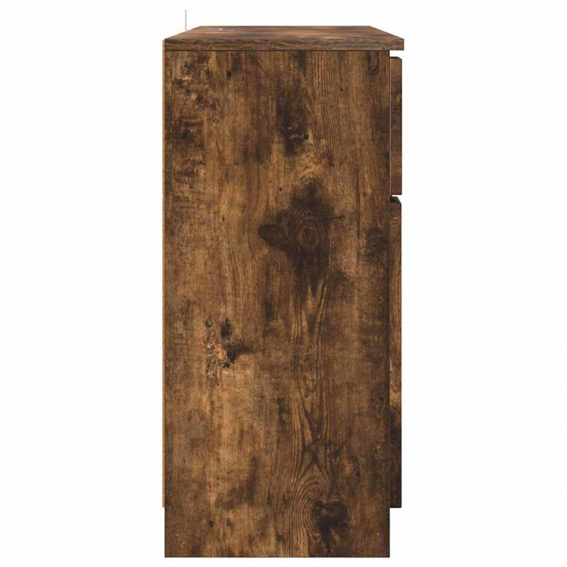 Bufet Dąb wędzony 100 x 30 x 65,6 Materiał drewnopochodny