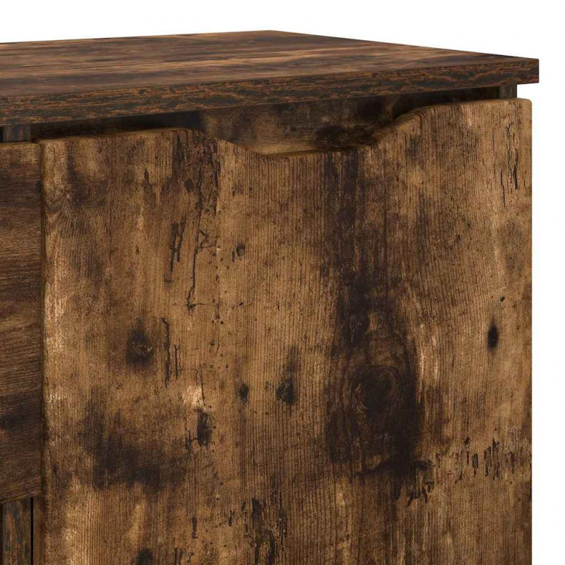 Bufet Dąb wędzony 100 x 30 x 65,6 Materiał drewnopochodny