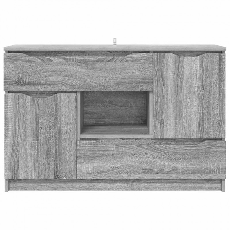 Bufet Szary Sonoma 100 x 30 x 65,6 Materiał drewnopochodny