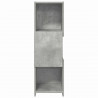 Szafka narożna Betonowy szary 30,5x30x95cm