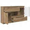 Bufet Dąb rzemieślniczy 100 x 30 x 65,6 Materiał drewnopochodny