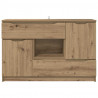 Bufet Dąb rzemieślniczy 100 x 30 x 65,6 Materiał drewnopochodny