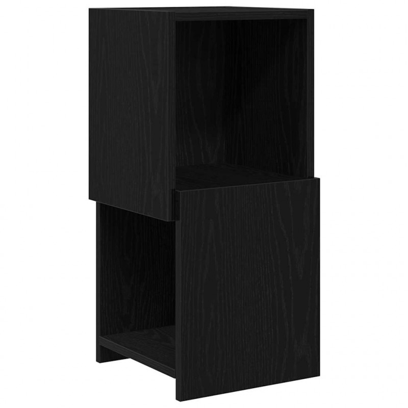 Szafka narożna Czarny Dąb 30,5x30x65cm Materiał drewnopochodny
