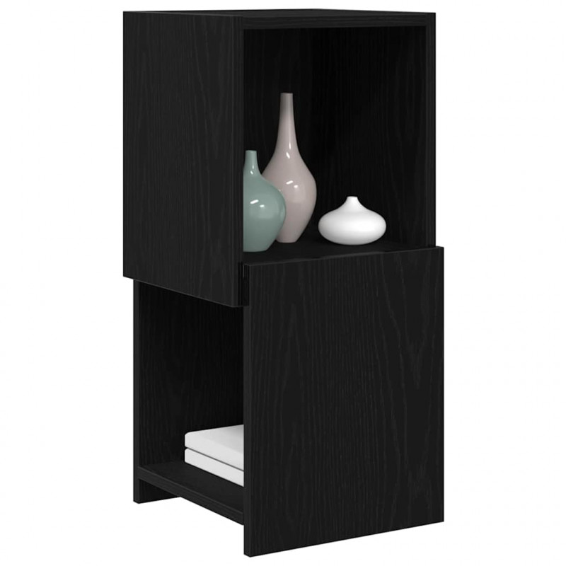 Szafka narożna Czarny Dąb 30,5x30x65cm Materiał drewnopochodny