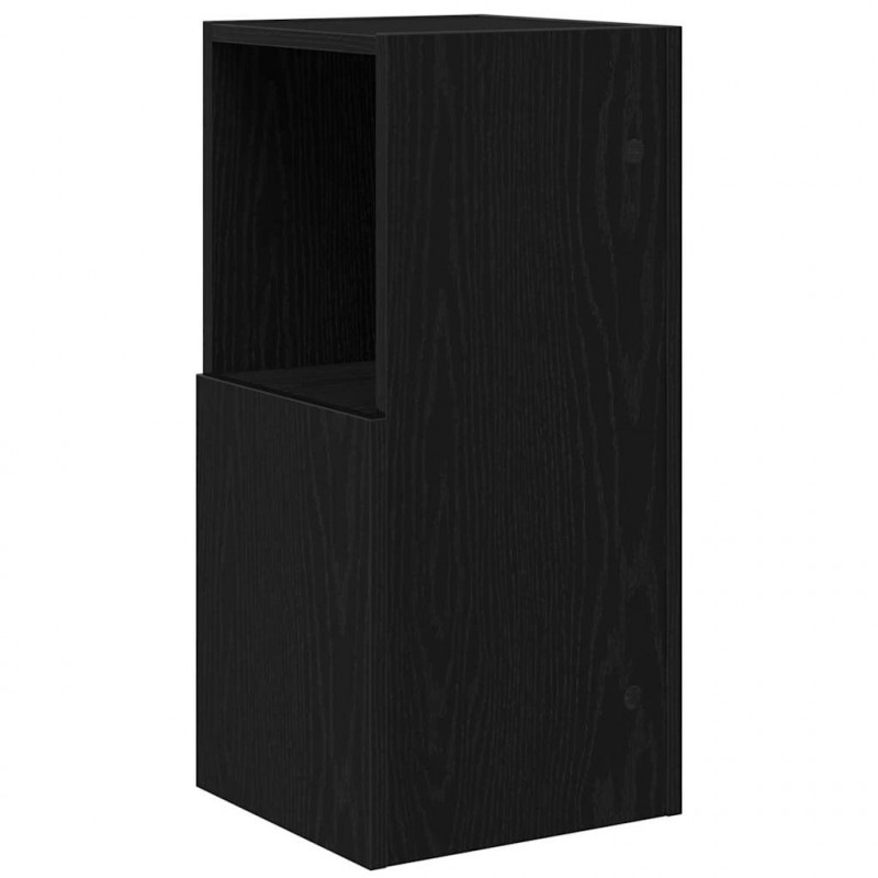 Szafka narożna Czarny Dąb 30,5x30x65cm Materiał drewnopochodny
