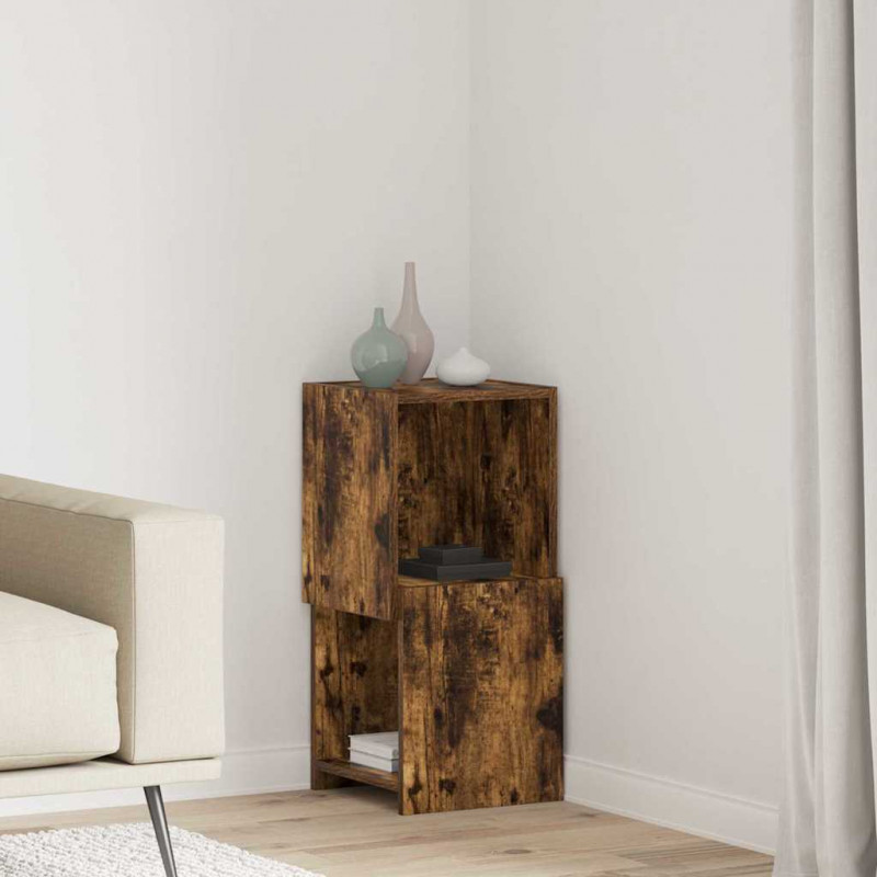 Szafka narożna Dąb wędzony 30,5x30x65cm Materiał drewnopochodny