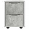 Szafki nocne z szufladą 2 pcs Betonowy szary 30,5 x 30 x 43 cm