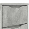 Szafki nocne z szufladą 2 pcs Betonowy szary 30,5 x 30 x 43 cm