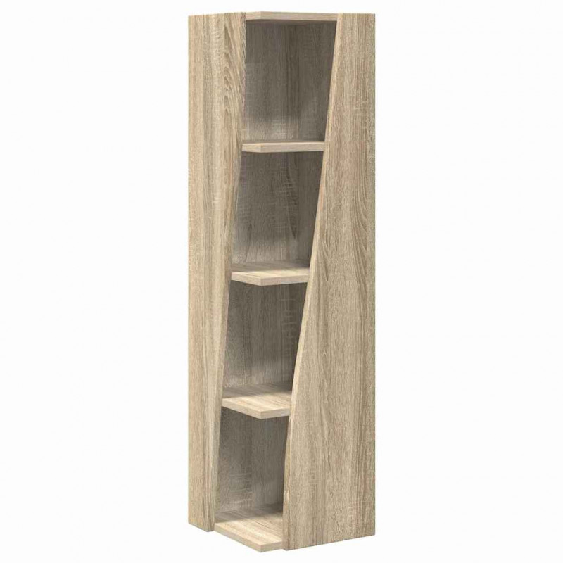 Szafka narożna Dąb Sonoma 27,5x27x102cm Materiał drewnopochodny