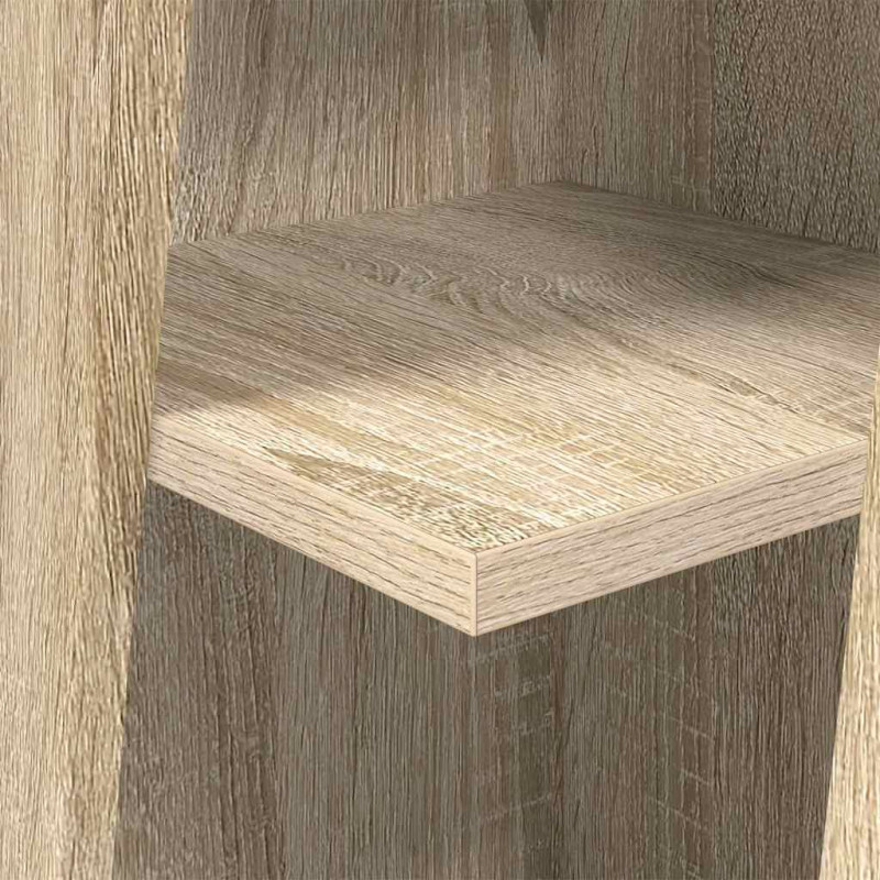 Szafka narożna Dąb Sonoma 27,5x27x102cm Materiał drewnopochodny