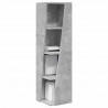 Szafka narożna Betonowy szary 27,5x27x102cm