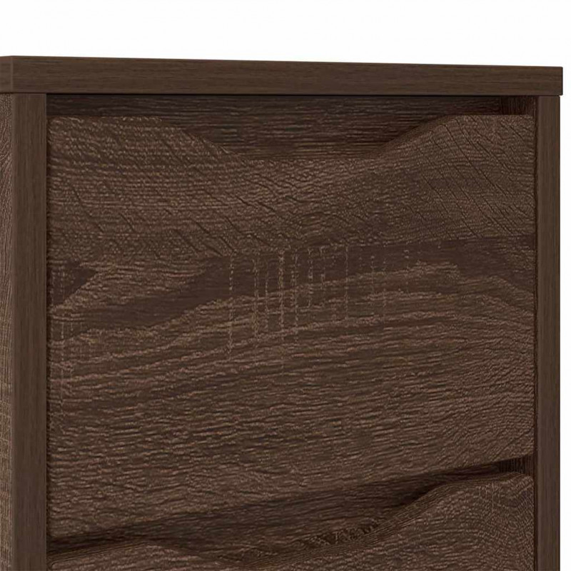 Szafki nocne z szufladą 2 pcs Brązowy dąb 30,5 x 30 x 43 cm