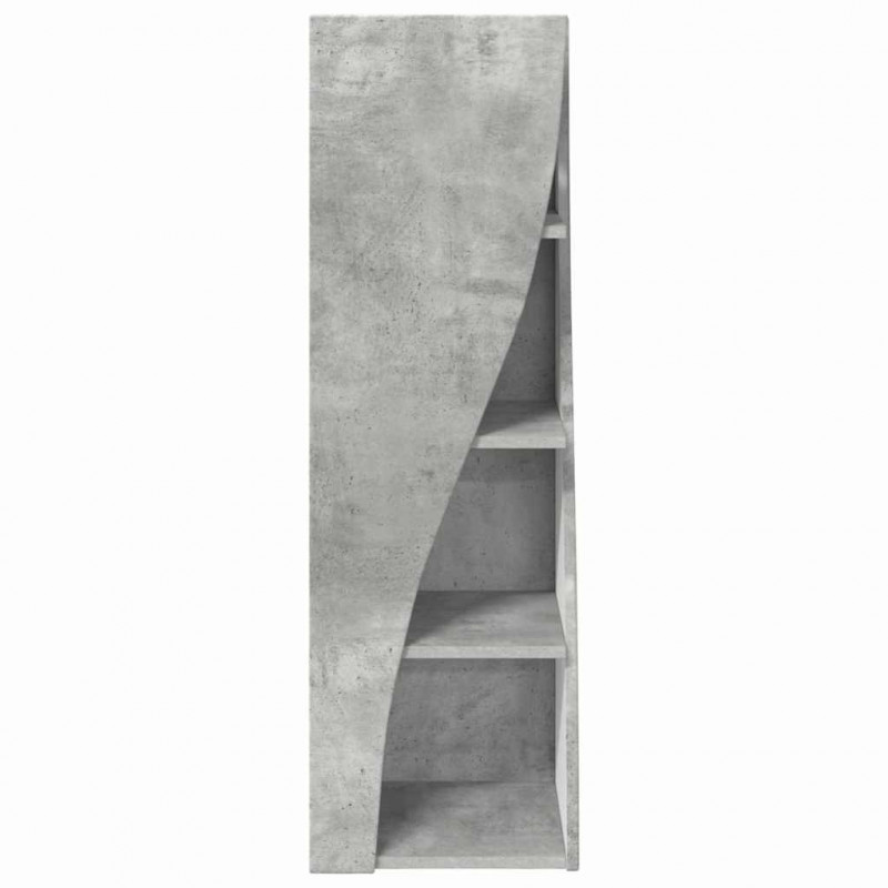 Szafka narożna Betonowy szary 32x32x102cm