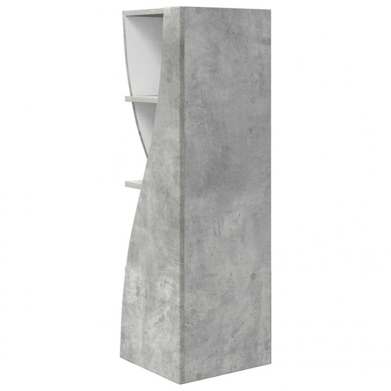 Szafka narożna Betonowy szary 32x32x102cm
