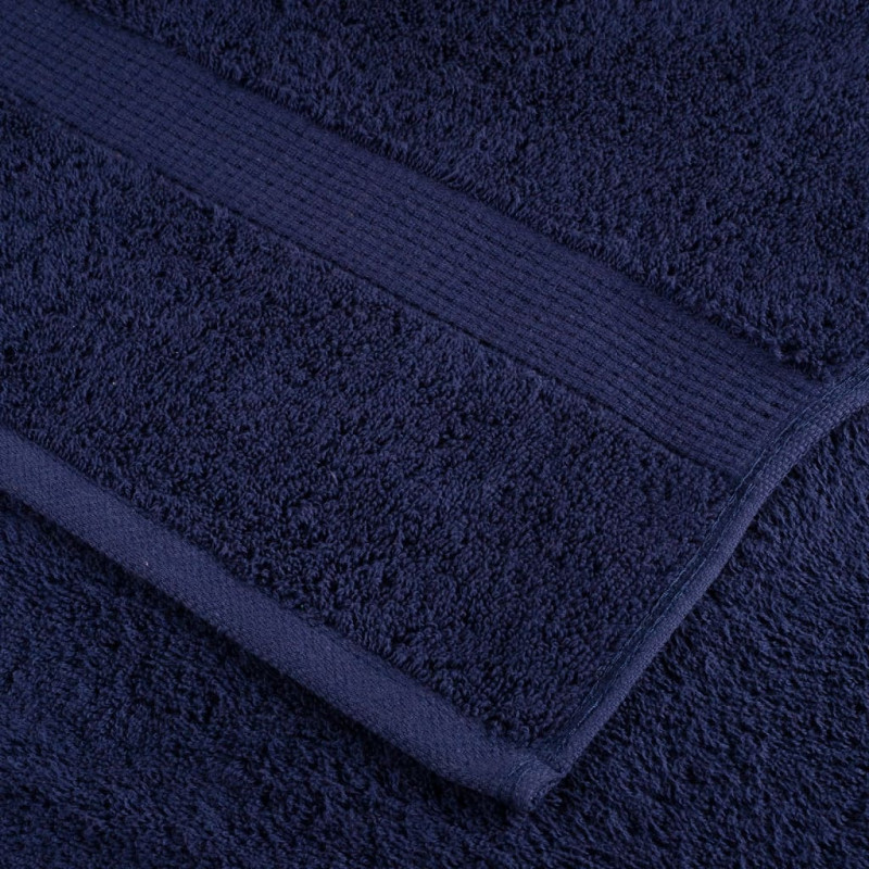 Ręczniki premium SOLUND, 4 szt., granatowe, 100x150 cm