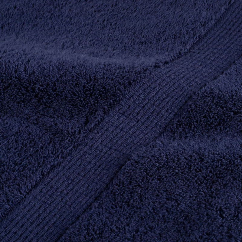Ręczniki premium SOLUND, 4 szt., granatowe, 100x150 cm