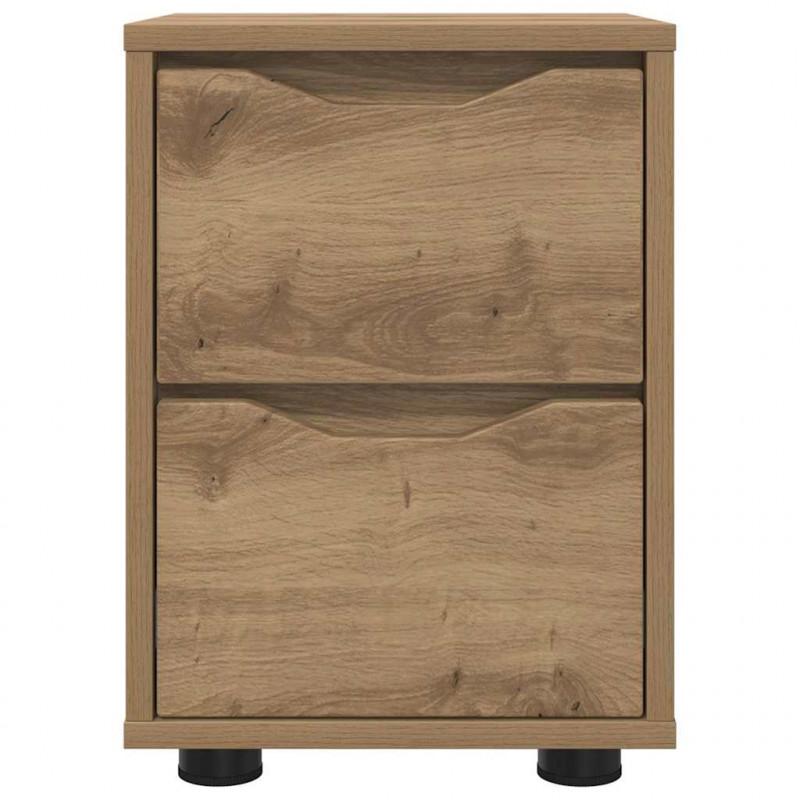 Szafki nocne 2 pcs Dąb rzemieślniczy 30,5 x 30 x 43 cm