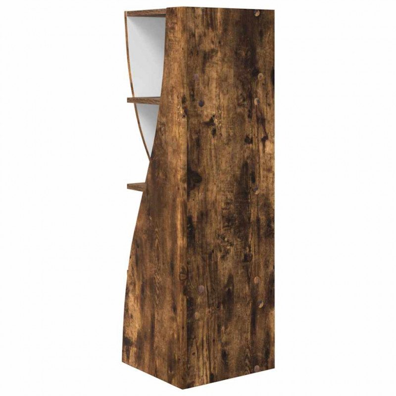 Szafka narożna Dąb wędzony 32x32x102cm Materiał drewnopochodny