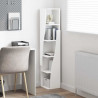 Szafka narożna 27,5x27x140cm Materiał drewnopochodny