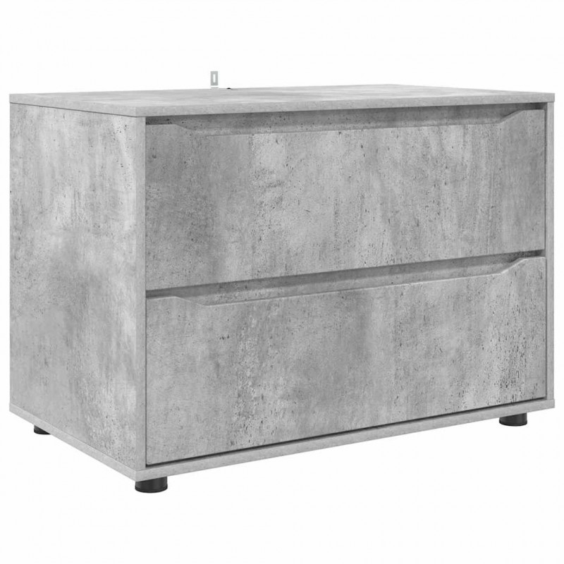 Szafka do przechowywania Betonowy szary 80 x 48 x 57 cm