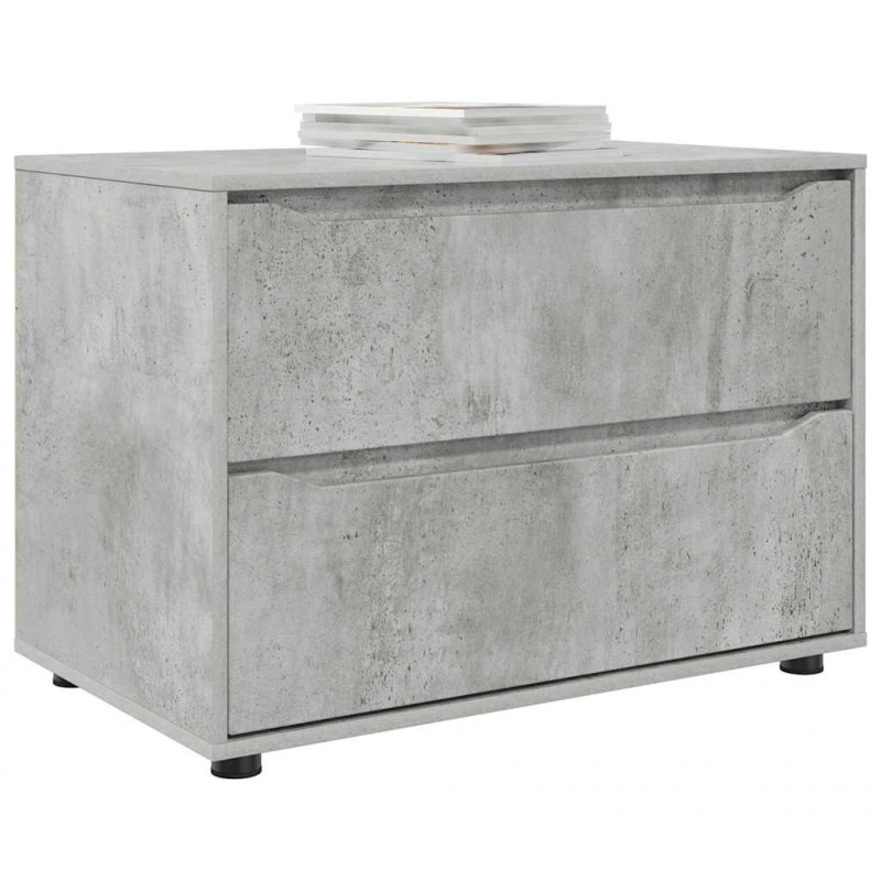 Szafka do przechowywania Betonowy szary 80 x 48 x 57 cm