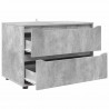 Szafka do przechowywania Betonowy szary 80 x 48 x 57 cm
