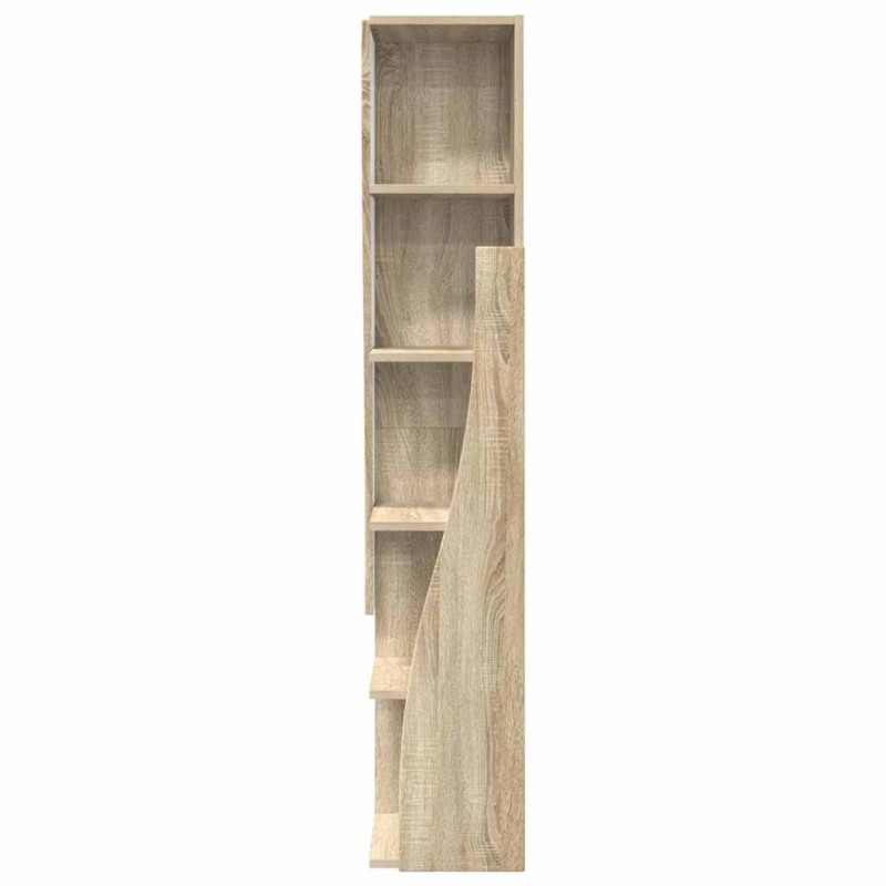 Szafka narożna Dąb Sonoma 27,5x27x140cm Materiał drewnopochodny
